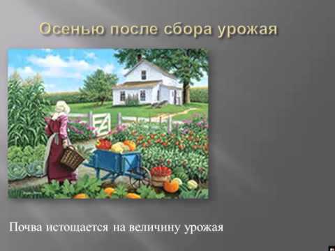 сезонная обработка почвы (лекция - Новосибирск)